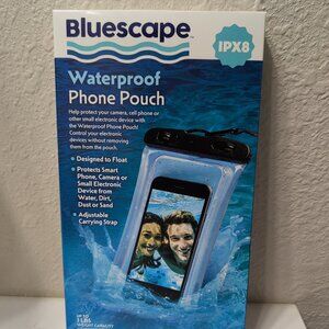 Bluescape Universal Waterproof Phone Pouch; Black & Clear